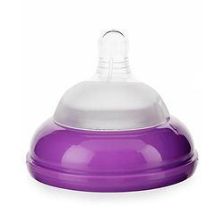 Babyhug Wide Neck Sterilizable Polypropylene Feeding Bottle Pink - 250 ml