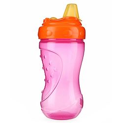 Babyhug Ergo Grip Soft Spout Sipper - Pink Orange