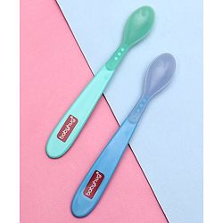 Babyhug Heat Sensitive Spoons 1.5ml Set of 2 - Blue Green