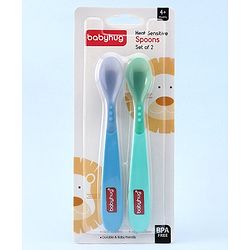 Babyhug Heat Sensitive Spoons 1.5ml Set of 2 - Blue Green