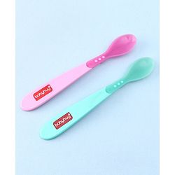 Babyhug Heat Sensitive Spoons 1.5 ml Set of 2 - Pink Green