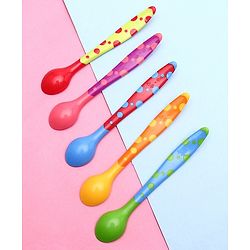 Babyhug Feeding Spoons 2 ml Set of 5 - Multicolor