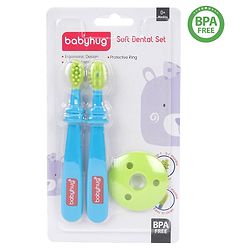Babyhug Soft Dental Set - Blue Green