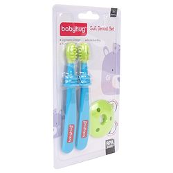 Babyhug Soft Dental Set - Blue Green