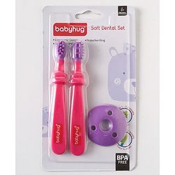 Babyhug Soft Dental Set - Blue Green