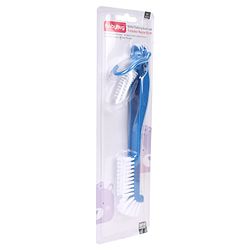 Babyhug Bottle Cleaning & Foldable Nipple Brush - Green