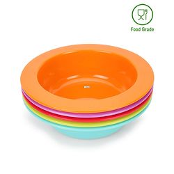 Babyhug 180 ml Feeding Bowls Set of 5 - Multicolor