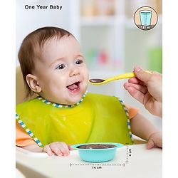 Babyhug 180 ml Feeding Bowls Set of 5 - Multicolor