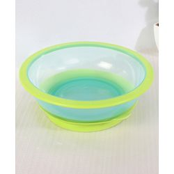 Babyhug Suction Bowl With Spoon Blue Green - 300 ml