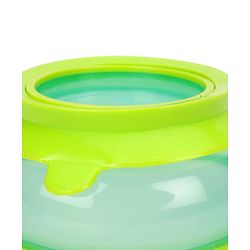 Babyhug Suction Bowl With Spoon Blue Green - 300 ml