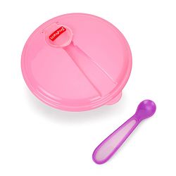 Babyhug Suction Bowl With Spoon Blue Green - 300 ml