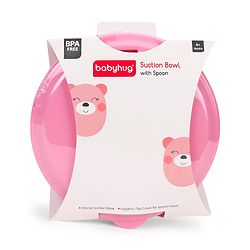 Babyhug Suction Bowl With Spoon Blue Green - 300 ml