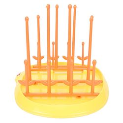 Babyhug Bottle Organizer Cum Drying Rack - Yellow