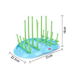 Babyhug Bottle Organizer Cum Drying Rack - Yellow
