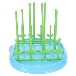 Babyhug Bottle Organizer Cum Drying Rack - Yellow