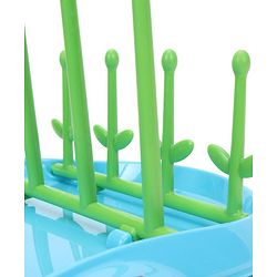 Babyhug Bottle Organizer Cum Drying Rack - Yellow