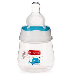Babyhug Anti Colic Sterilizable Feeding Bottle Blue - 60 ml