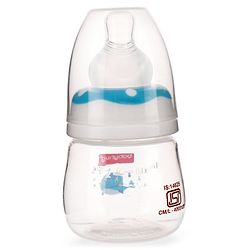 Babyhug Anti Colic Sterilizable Feeding Bottle Blue - 60 ml