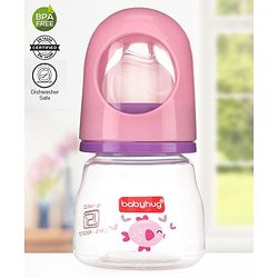 Babyhug Anti Colic Sterilizable Feeding Bottle Blue - 60 ml