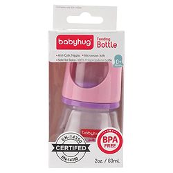 Babyhug Anti Colic Sterilizable Feeding Bottle Blue - 60 ml