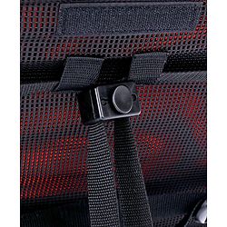 Babyhug Rock Star Stroller Cum Rocker With 5 Point Safety Harness - Red| Reclining Seat| Linked Brake| Adjustable Canopy| Single Hand Fold