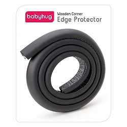 Babyhug Wooden Corner Edge Protector - Black