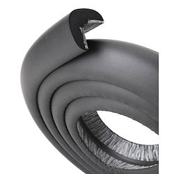 Babyhug Wooden Corner Edge Protector - Black