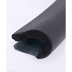 Babyhug Glass Corner Edge Protector  With Tape - Black
