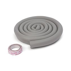 Babyhug Glass Corner Edge Protector  With Tape - Black