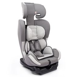 Babyhug Bon Voyage Forward Facing Isofix Convertible Car Seat - Grey