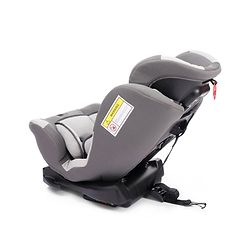 Babyhug Bon Voyage Forward Facing Isofix Convertible Car Seat - Grey