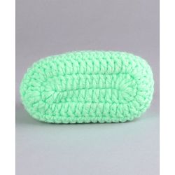 Cute Walk by Babyhug Winter Booties - Green