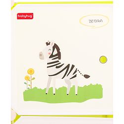 Babyhug 4 Layered Detachable Storage Unit Animal Print - Green