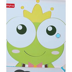 Babyhug 3 Cabinets Detachable Storage Unit Cartoon Print - Blue