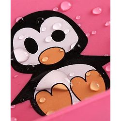 Babyhug Soft Silicone Feeding Bib  Bird Print, Yellow| Waterproof, Tear-Resistant, Easy to Wear| With Deep Crumb Catcher| Adjustable Fit| Foldable & Easy to Carry