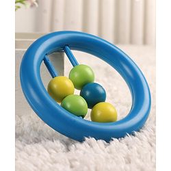 Babyhug Beads Rattle Red - Length 9 cm