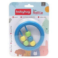 Babyhug Beads Rattle Red - Length 9 cm