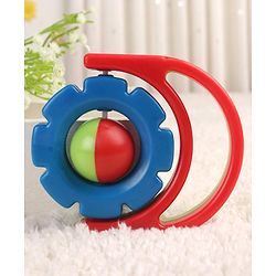 Babyhug Flip Flower Rattle - Blue