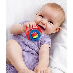Babyhug Flip Flower Rattle - Blue