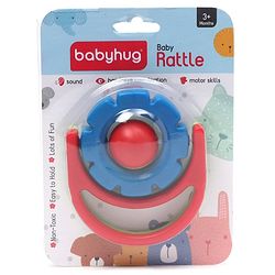 Babyhug Flip Flower Rattle - Blue
