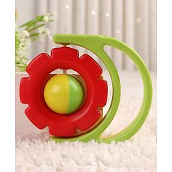 Babyhug Flip Flower Rattle - Blue