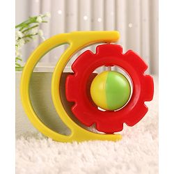 Babyhug Flip Flower Rattle - Blue