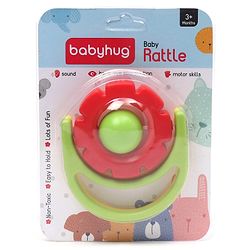 Babyhug Flip Flower Rattle - Blue
