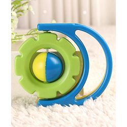 Babyhug Flip Flower Rattle - Blue