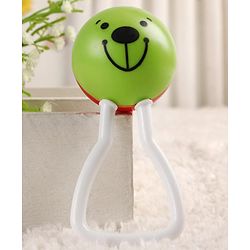 Babyhug Joy Rattle with Vibrant Color & Delightful Rattling Sound|Lightweight, Easy-to-Hold Rattle for Sensory|Motor Skill & Cognitive Development|Safe & Durable Material|3+ Months|BIS|Yellow & Blue