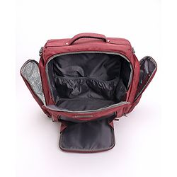 Babyhug Multipurpose Backpack Style Diaper Bag - Maroon