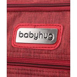 Babyhug Multipurpose Backpack Style Diaper Bag - Maroon