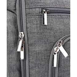 Babyhug Multipurpose Backpack Style Diaper Bag - Grey