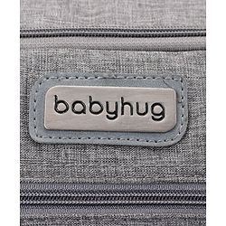Babyhug Multipurpose Backpack Style Diaper Bag - Grey