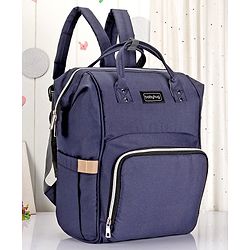 Babyhug Backpack Style Diaper Bag - Red Black